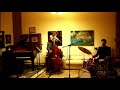 Living room sessions with Miaris Trio on "So nice" (Elmo Hope)