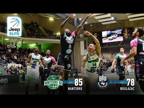 Jeep® ÉLITE : Nanterre vs Boulazac (J24)