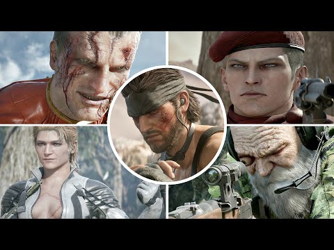 Metal Gear Solid Delta - All Bosses With Cutscenes + Ending (2025) MGS3 Remake 4K 60FPS