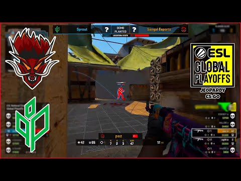 IMORR B'Yİ MOTOR EDİYOR! - SANGAL vs SPROUT | ESL National Championship Global Playoffs