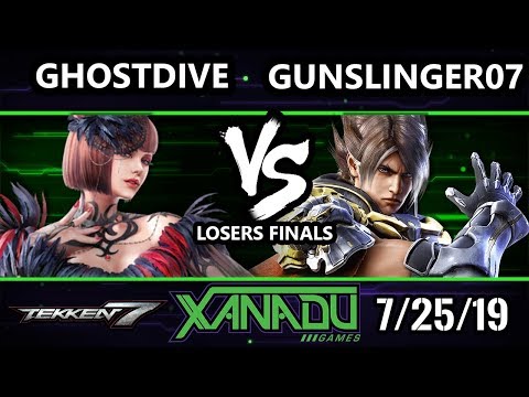 F@X 312 Tekken 7 - Ghostdive (Anna) Vs. Gunslinger07 (Lars) - T7 Losers Finals