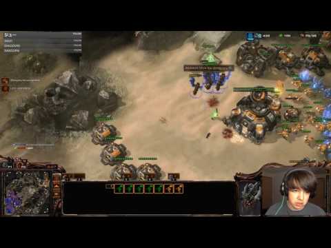 StarCraft 2 - ZvT Muta into Hydra - Live Commentary