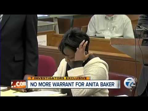 Anita baker Warrant for Arrest