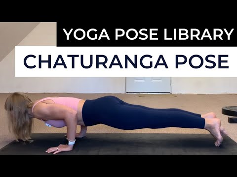 Chaturanga Dandasana or Yogi Push-Up Beginner Tutorial // How to do a Chaturanga Pose