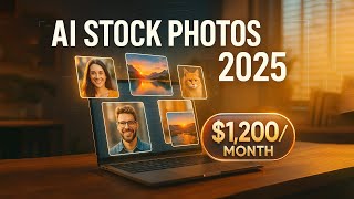 Download the video "Earn $1,200 Month with AI Generated Stock Photos Beginner Tutorial 2025"