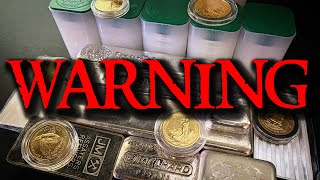 Warning to All Silver and Gold Buyers (Part 1) - Don