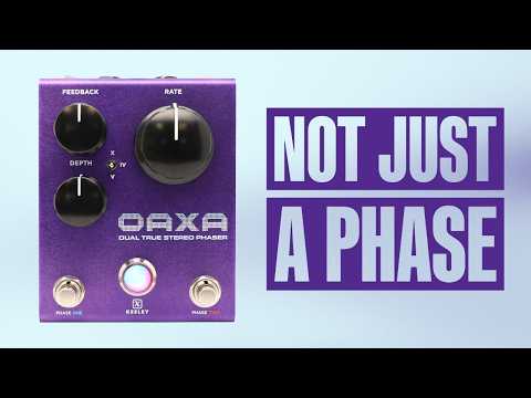 Meet the Oaxa Dual Phaser by Keeley Electronics