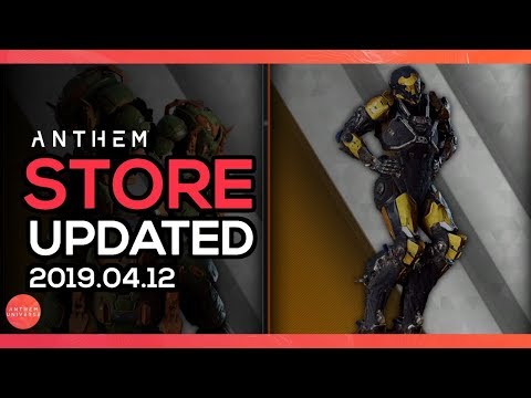 Anthem | Cosmetic Store Refresh 2019.04.12