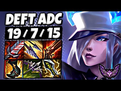 Deft Caitlyn vs Aphelios ADC [ TripleKill ] Korea Master Patch 25.24 ✅