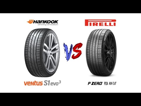 [Tire Comparison] Hakooktire Ventus S1 evo3 vs Pirelli P Zero PZ4