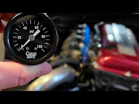 How to install a fuel pressure gauge