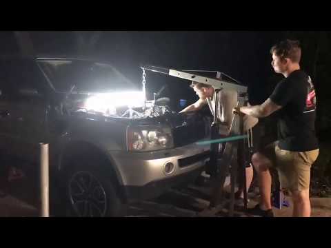 2008 Range Rover Sport HSE Engine Removal (Without removing body)