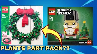 Two NEW LEGO holiday sets | 40425 Nutcracker | 40426 Advent Wreath |