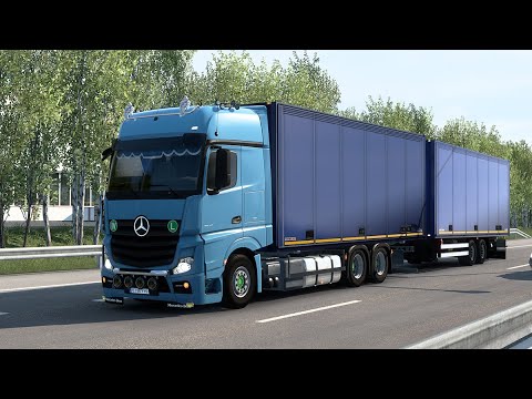 ETS2 1.40 - Euro Truck Simulator 2 - Mercedes New Actros  - Turku (FIN) to Joensuu (FIN)