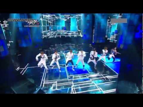[120921] Music Bank Debut 100% - Intro & Bad Guy