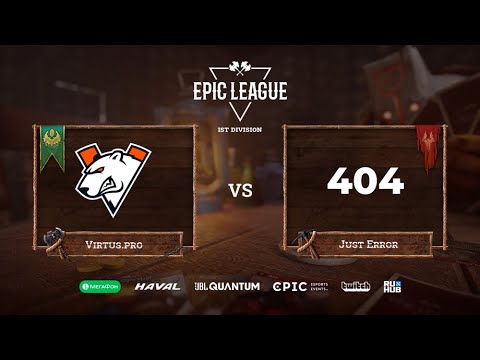 Virtus.pro vs Just Error, EPIC League Season 2, bo3, game 2 [Lost & CrystalMay]