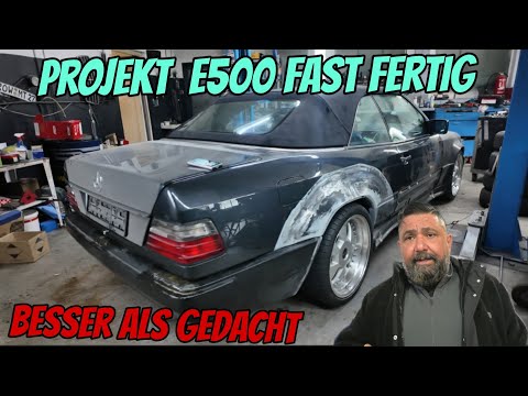 My E500 conversion is almost finished...Ready for painting...