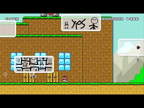A Spike-Top Story 4 by JSleeps - Miiverse - SUPER MARIO MAKER - NO COMMENTARY 1bh