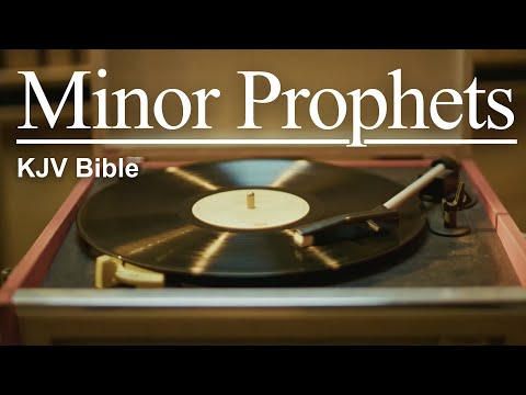 Minor Prophets (KJV) Bible Study Reading — Peaceful Vintage Vinyl Ambience