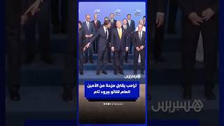 برود تام من ترامب تجاه مزحة الأمين العام للناتو عن حذاء رئيس وزراء ألبانيا thumbnail