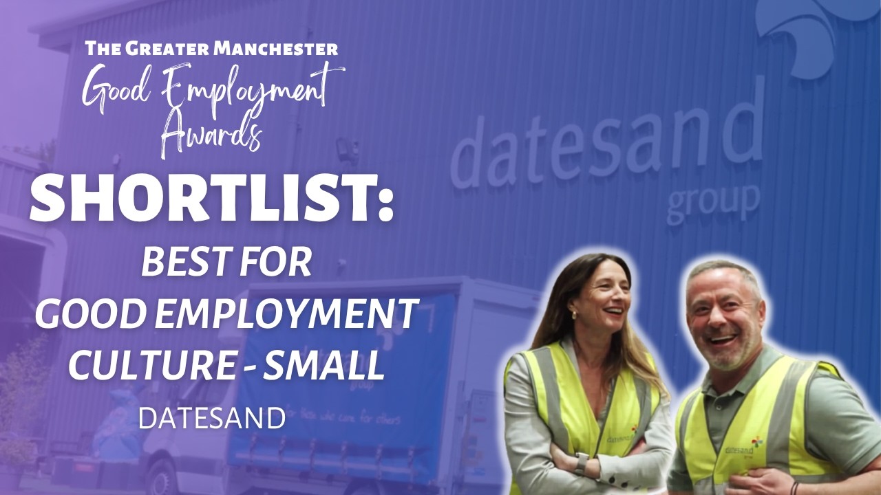 Shortlisted: Datesand | Best for Good Employment Culture (Small)