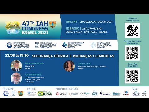 TRADUÇÃO SIMULTÂNEA EM PORTUGUÊS - Segurança hídrica e mudanças climáticas