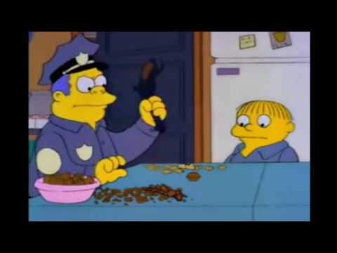 The Simpsons - Chief Wiggum gives Ralph some advice (S4Ep15)