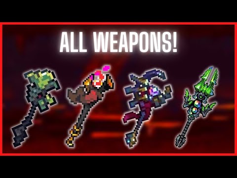 Calamity Draedon Update ALL WEAPONS!