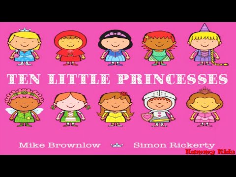 Ten Little Princesses Books Read for Kids