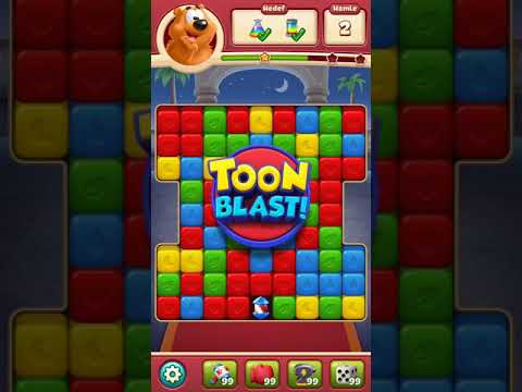 Toon Blast 3441 - 3450 ??!! 🌛 🌞 🌜