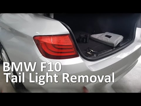 BMW 5 (F10) Inner Tail Light Removal