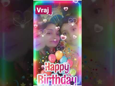 happy birthday Vraj, 🎂