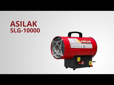 фото нагреватель воздуха (тепловая пушка, теплогенератор) газовый asilak (асилак) slg-10000. 10 квт, 320 0