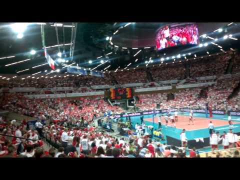 Liga Światowa 13.06.2014 - Spodek odleciał!!!!