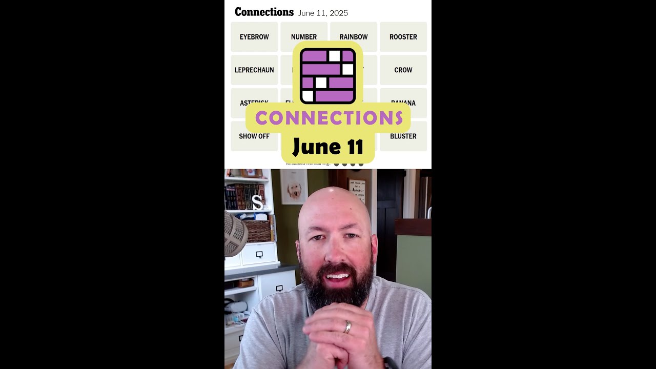 NYT Connections - June 11