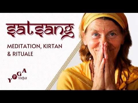 Satsang mit Vani Devi "Ahimsa deiner Gedanken" - Yoga Vidya Live, 27.02.2026, 07:00 Uhr