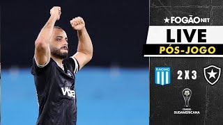 FOGÃONET LIVE: RACING-ARG 2 X 3 BOTAFOGO (PÓS-JOGO) | FASE DE GRUPOS DA SUL-AMERICANA