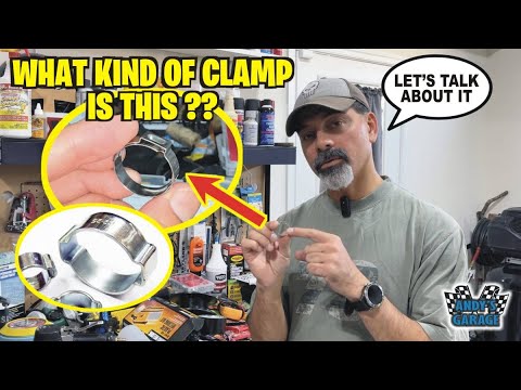 Part of a video titled You Need To Know About Ear Hose Clamps (Andy's Garage ... - YouTube