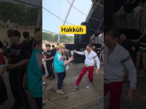 Me and a Gabber at the #dominatorfestival No.01 #gabber #hakkûh #hakken #hardcore #rave