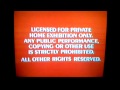 Opening To Bambi 1989 VHS