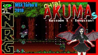 NRG: 5-10 Minutes of Gameplay - Chibi Akumas Episode 1:Invasion [MSX Turbo R]