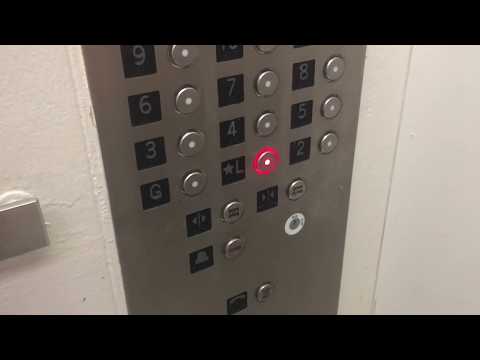 Westinghouse/Otis traction service elevator - Maxon Towers - Squirrel Hill N, Pittsburgh, PA