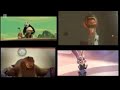 All 4 Movies Playing At The Same Time Part 2