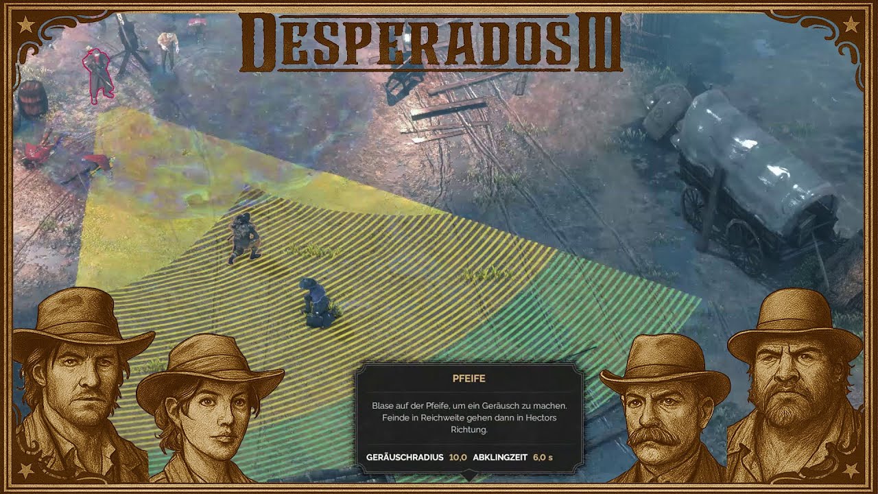 #desperados3 : O`Hara Ranch, mit der Schrottflinte in der Hand ist Haus, Maus, aus!