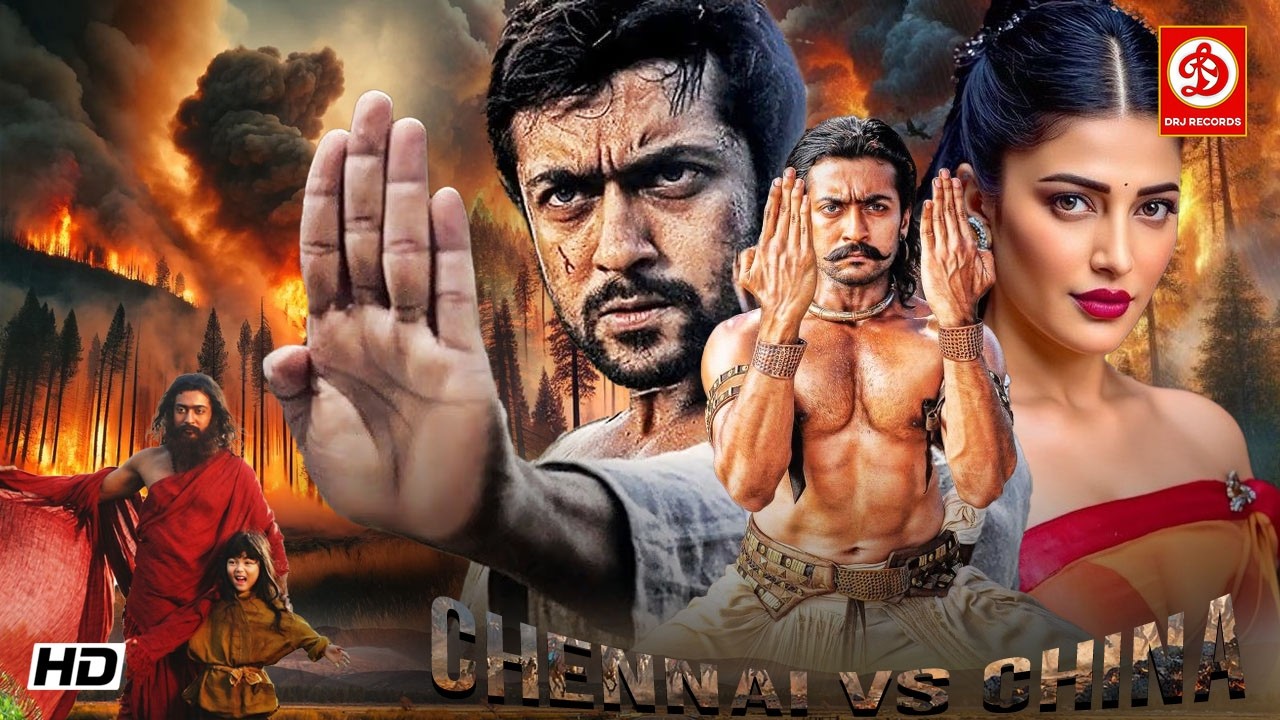 चेन्नई vs चीन" न्यू साउथ सुपरहिट ब्लॉकबस्टर हिंदी डब एक्शन मूवी सूर्या, श्रुति हसन, जॉनी ट्राई गुयेन
