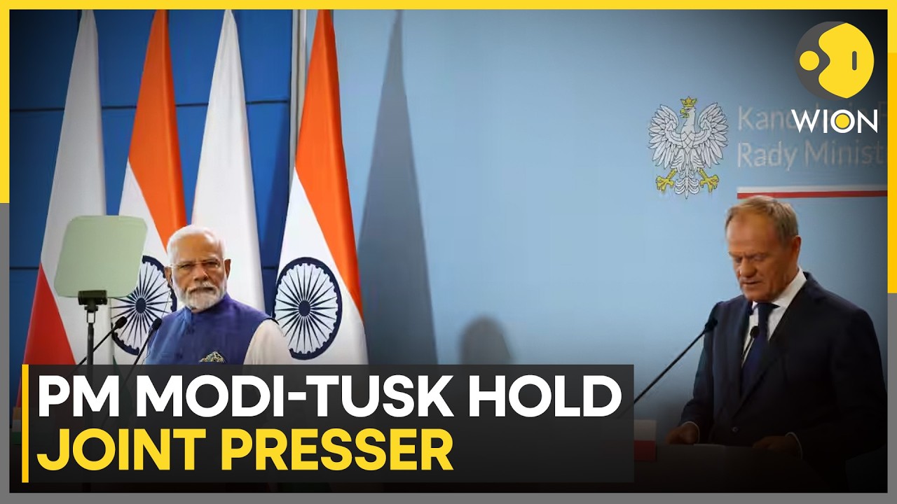 Breaking: PM Modi, Tusk Address Media After Bilateral Talks | WION