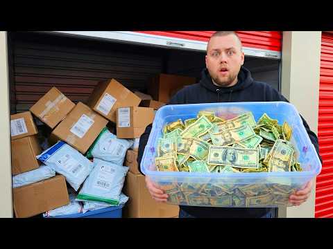 She Hid CASH All In Her Storage Unit I Bought! (BIGGEST CASH FIND EVER)