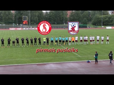 FK Spartaks Jūrmala - FK Jelgava (13.08.2016 1.puslaiks)