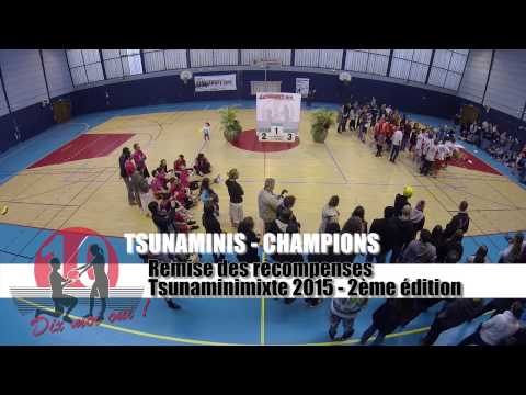 Remise des récompense tsunaminimixte - tournoi junior U17