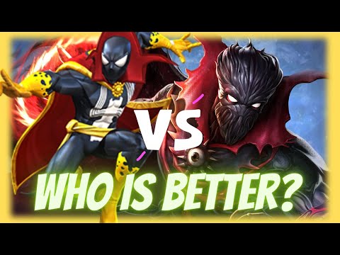 Mcoc Spider-Man Supreme Vs Symbiote Supreme | Damage Comparison | Who is better? 🤔 #mcoc #marvel